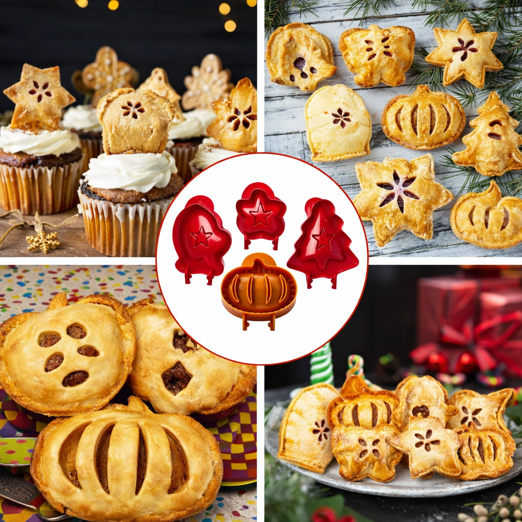 🎄🔥Holiday Mini Pie Mold