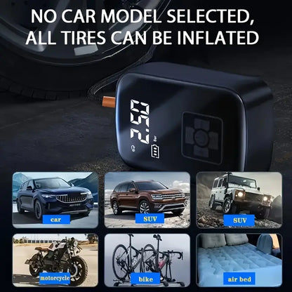 Portable Tire Inflator Air Compressor – 100W