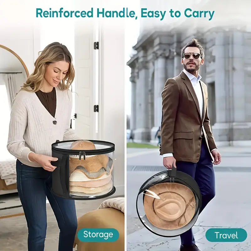 7-Hat Capacity Large Organizer Bag