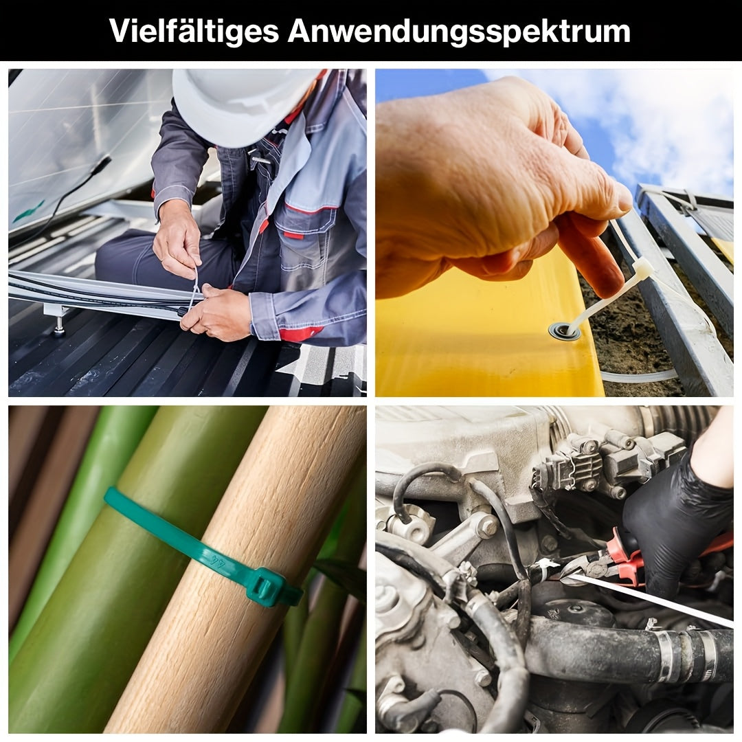 Black Friday Deal: 100-Pack Assorted Zip Ties | Christmas Decor & Cable Mgmt