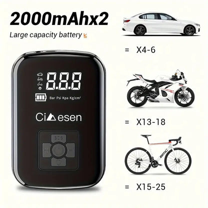 Portable Tire Inflator Air Compressor – 100W