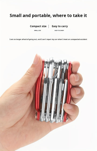11-in-1 Heavy-Duty Bike Repair Tool Kit