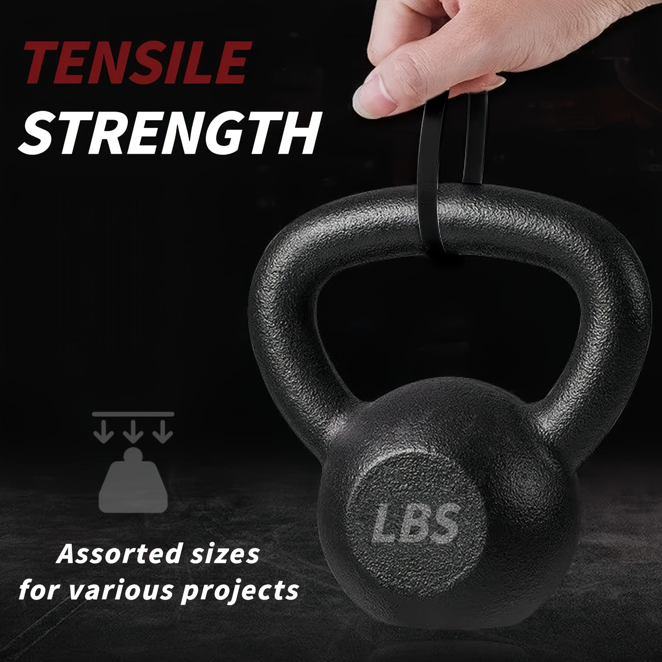 Black Friday Deal: 100-Pack Assorted Zip Ties | Christmas Decor & Cable Mgmt