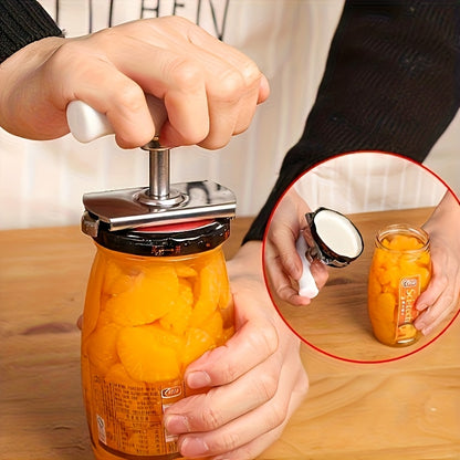 2-Pack: 304 Stainless Steel Effort-Saving Jar & Can Opener Set
