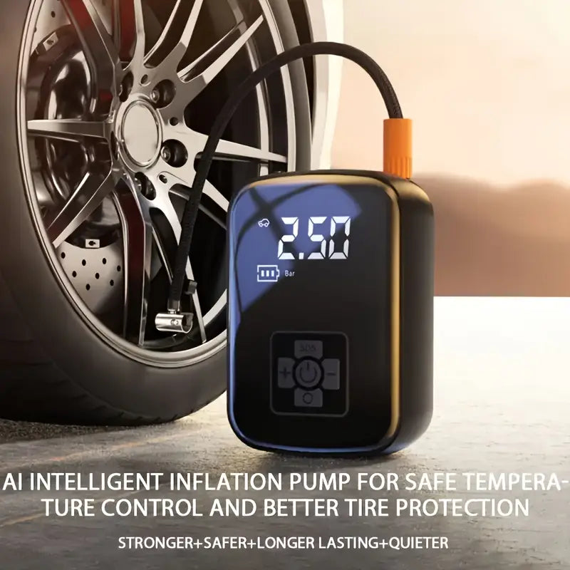 Portable Tire Inflator Air Compressor – 100W