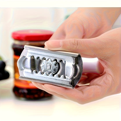 2-Pack: 304 Stainless Steel Effort-Saving Jar & Can Opener Set