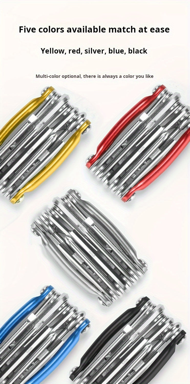 11-in-1 Heavy-Duty Bike Repair Tool Kit