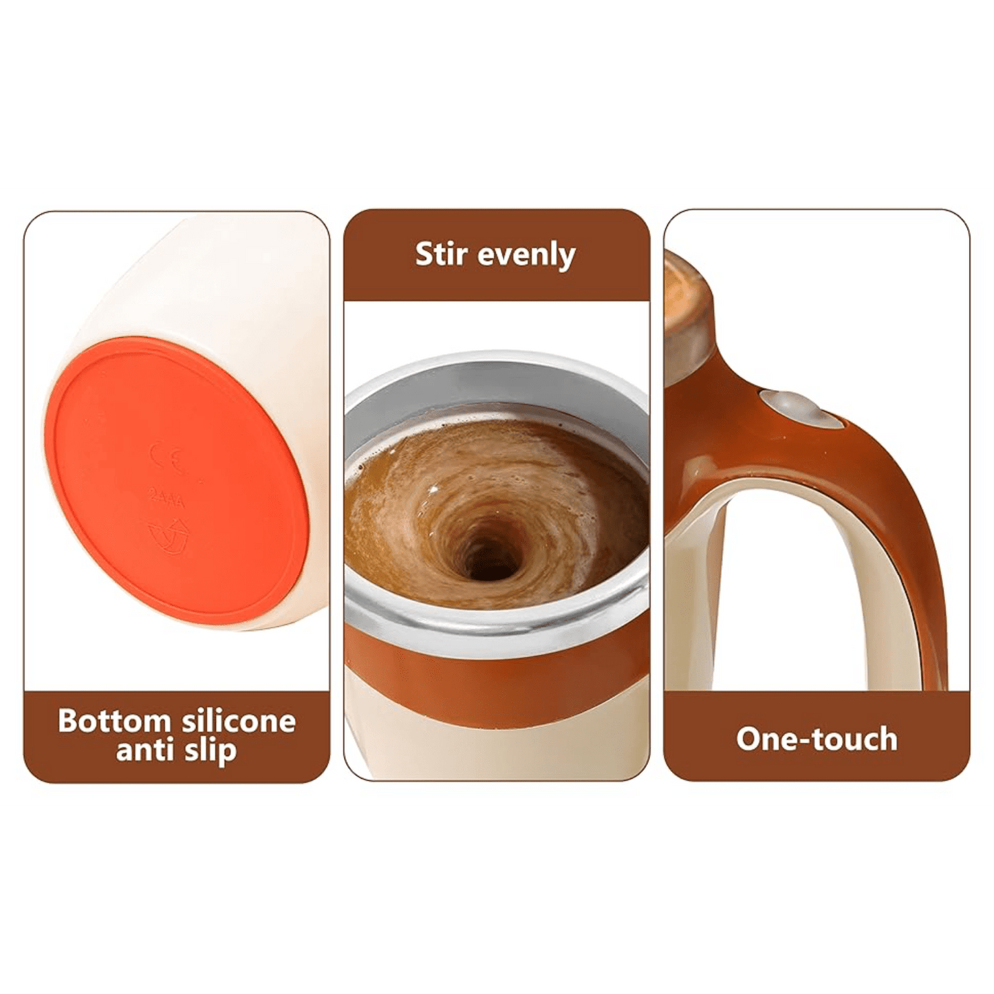 Automatic Magnetic Self-Stirring Coffee Mug