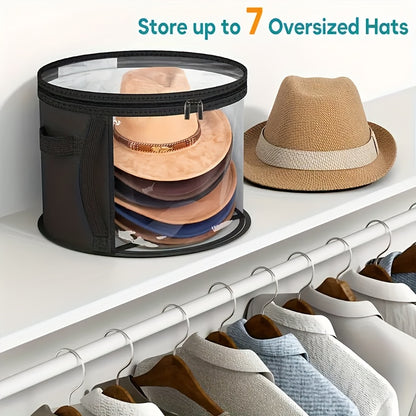 7-Hat Capacity Large Organizer Bag