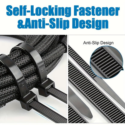 Black Friday Deal: 100-Pack Assorted Zip Ties | Christmas Decor & Cable Mgmt