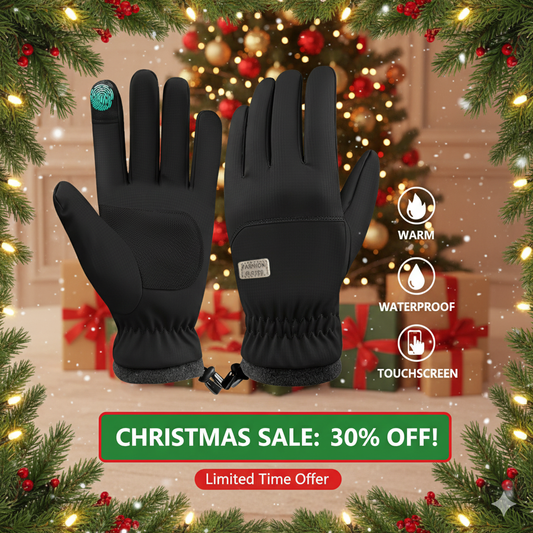 Winter Waterproof Thermal Gloves for Men & Women