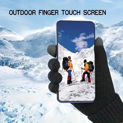 「🔥 Buy One Get One」Unisex Winter Knit Touchscreen Gloves