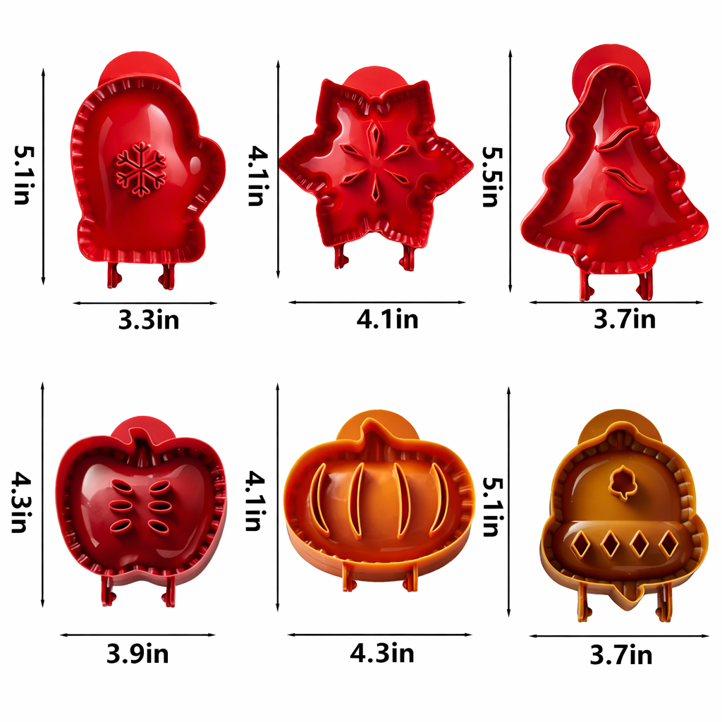 🎄🔥Holiday Mini Pie Mold