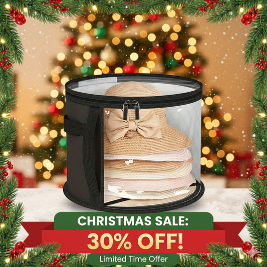 7-Hat Capacity Large Organizer Bag